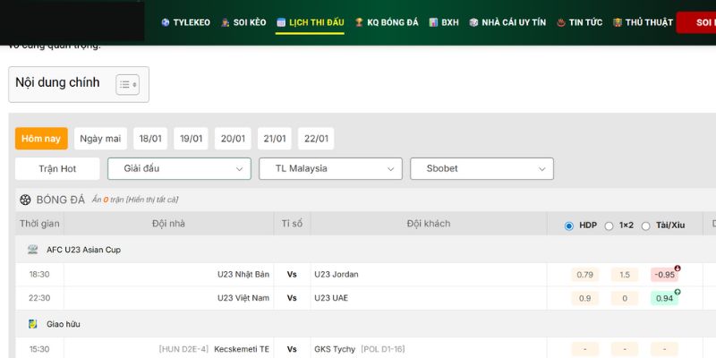 Giới thiệu trang web uy tín